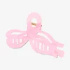 Pink bow hairclip