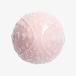 Pink decorative Easter egg - 9 cm