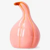 Pink decorative pumpkin - 8 cm
