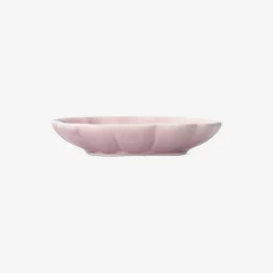 Pink flower shaped dish - 10 cm