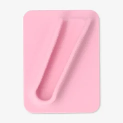 Pink lip gloss holder for phone cover