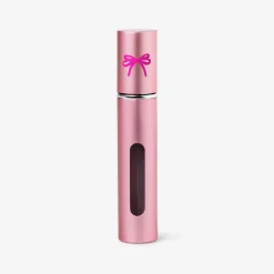 Pink refillable travel perfume bottle - 8 ml