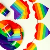Plastic plates. 4 pcs