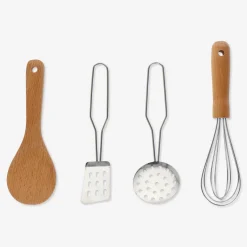 Play kitchen set with utensils - 4 pcs