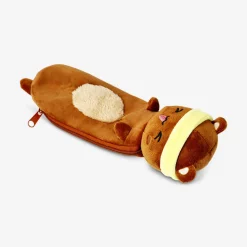 Plush bear pencil case