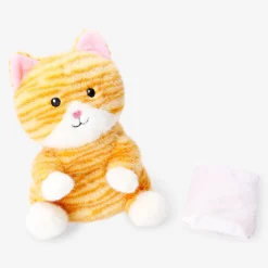 Plush heating toy - Tabby cat