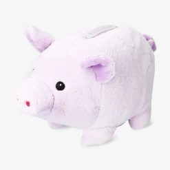 Plush piggy bank