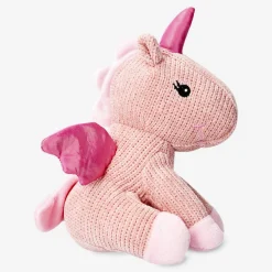 Plush pink unicorn