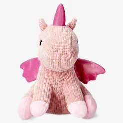 Plush pink unicorn