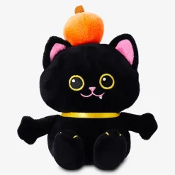 Plush toy - Black cat with pumpkin