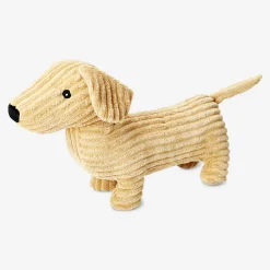 Plush toy - Brown corduroy dog