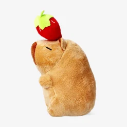 Plush toy - Capybara with strawberry