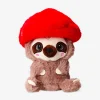 Plush toy - Sloth with mushroom hat