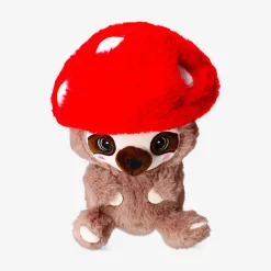 Plush toy - Sloth with mushroom hat