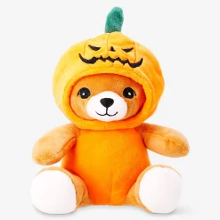 Plush toy - Teddy dressed as pumpkin