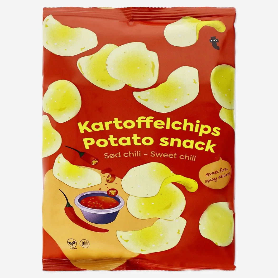 Potato chips. Sweet chili flavour