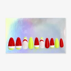 Press-on nails - Watermelon design
