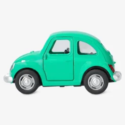 Pull-back green bubble car