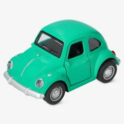 Pull-back green bubble car