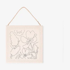 Punch needle set - Floral wall art