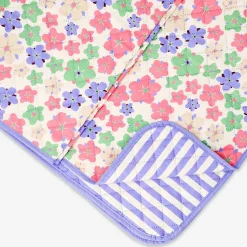 Quilted floral blanket - 170x130 cm