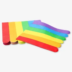 Rainbow napkins - 16 pcs