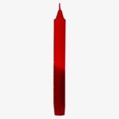 Red Dinner Candles - 4 pcs