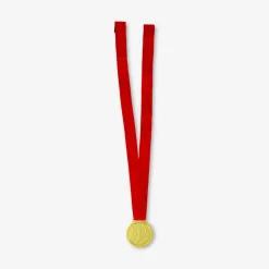 Red winner medal