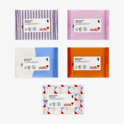 Refreshing wet wipes for face and hands - 5 pcs