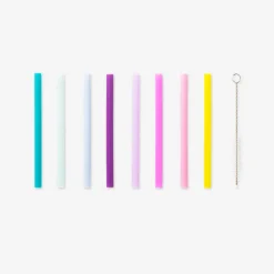 Reusable cocktail straws - 8 pcs