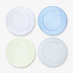 Reusable glitter plates - 4 pcs