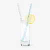 Reusable glitter straws - 8 pcs