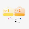 Reusable number learning book
