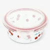 Round food container with berry print - 14 cm