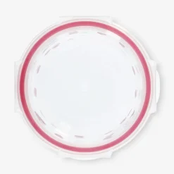 Round food container with berry print - 14 cm