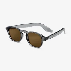 Round grey sunglasses