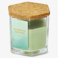 Scented candle - Eucalyptus and sage fragrance
