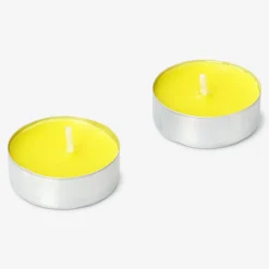 Scented tealights with citrus and green tea fragrance - 18 pcs