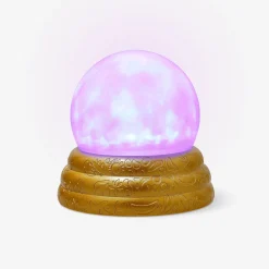 Scrying ball with light