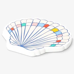 Seashell napkins - 16 pcs