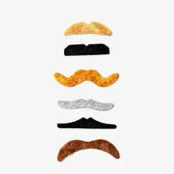 Self-Adhesive Moustaches - 6 pcs