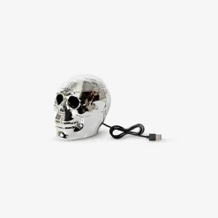Skull fog machine with light