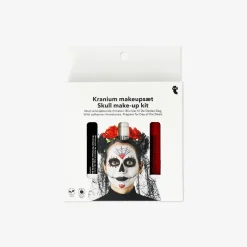 Skull make up kit with rhinestones