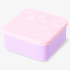 Snack box with paw print - 12x12 cm