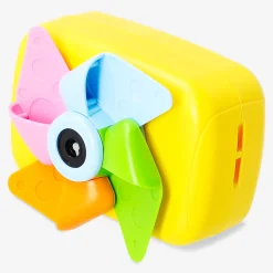Soap bubble blower as camera