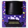 Soap bubble machine as black cauldron