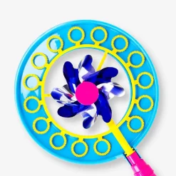 Soap bubble wand - Fan with pinwheel