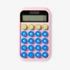 Solar powered pink calculator