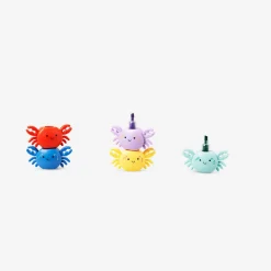 Stackable crab highlighters - 4 pcs