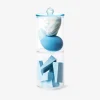 Stackable storage jar for makeup sponges